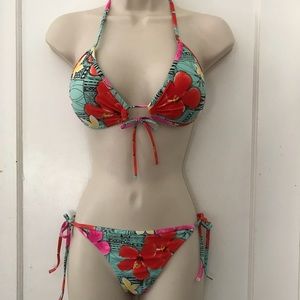 🆕 Hawaiian Hibiscus Floral Bikini 👙